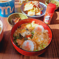 ひっこ's cooksnap of when they made 簡単！わかめと卵の優しいうどん♪.