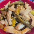 ゆるмαмα's cooksnap of when they made トントロとなすの甘辛炒め.