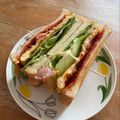 りかこ's cooksnap of when they made ランチ＆お弁当に☀ハムエッグサンドイッチ.