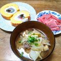 NoraDoraママ's cooksnap of when they made うちの母の味☆キャベツと豚肉のお味噌汁♬.