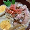 おかすんよ's cooksnap of when they made 絶品！濃厚とんこつ醤油風ラーメン鍋.