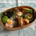 yesmama's cooksnap of when they made デコ弁✿　お花弁当.