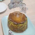 ゆいころままこ's cooksnap of when they made 【抹茶バスクチーズケーキ】混ぜて焼くだけ.