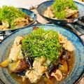 まりりんぺ's cooksnap of when they made 大葉たっぷり♪♪豚こまと茄子の生姜焼き.