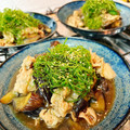 まりりんぺ's cooksnap of when they made 大葉たっぷり♪♪豚こまと茄子の生姜焼き.