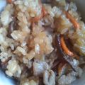 ぴよぴよegg's cooksnap of when they made 炊飯器で♪中華おこわ.