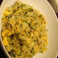 YANchie's cooksnap of when they made ほうれん草チャーハン.