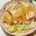 MI‐RIN's cooksnap of when they made ヨーグルトでちゃんちゃん焼！.