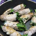 ばじまま's cooksnap of when they made せりの豚巻き.