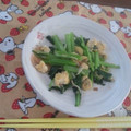 bluelifely's cooksnap of when they made 小松菜とたまご炒め.
