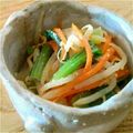 たべたいち's cooksnap of when they made 簡単☆ルクエでナムル【お弁当に】.