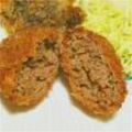 まちゃんこはん's cooksnap of when they made ヘルシオで♪キャベツたっぷり☆メンチカツ.
