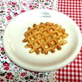 さおりらっくま's cooksnap of when they made 簡単バナナワッフル.