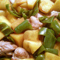 KP0825's cooksnap of when they made 鶏肉とさつまいもの煮物.