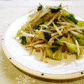 Kenmamac's cooksnap of when they made 青梗菜ともやしの炒めもの✿.