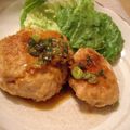 maccoro's cooksnap of when they made *えのきバーグ*.