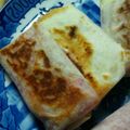 ちあみ's cooksnap of when they made 春巻きの皮で簡単ブリトー☆.