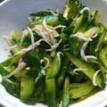 minhee42's cooksnap of when they made キュウリとジャコのシソ和え.