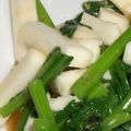 ノンまま's cooksnap of when they made 春菊と長いものスピードあえもの.