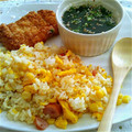 rufurufu's cooksnap of when they made 簡単焼き飯☆.
