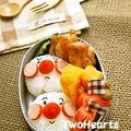 ＴＷＯＨＥＡＲＴＳ's cooksnap of when they made アンパンマンの一口おにぎり.