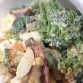 こまみに's cooksnap of when they made ブロッコリーと卵とベーコンのサラダ.