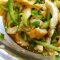 リエコン's cooksnap of when they made ★ｷｭｳﾘと竹輪の胡麻酢和え★.