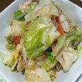 なっちゃん＊♪'s cooksnap of when they made 中華風・肉入り野菜炒め.