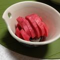 ちびろまる's cooksnap of when they made とまらない～簡単❤赤カブ甘酢漬け.