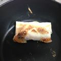 TomTommy23's cooksnap of when they made 春巻きの皮で簡単ブリトー☆.