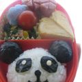 ｐｏｏｈ's cooksnap of when they made パンダさんのキャラ弁.