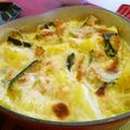 alpage's cooksnap of when they made ●○南瓜とじゃがいものグラタン○●.