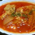 まゆぅ33's cooksnap of when they made 簡単チキンのトマト煮込み♪.