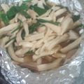 ぽんたっくす's cooksnap of when they made エリンギと小葱のホイル焼き.