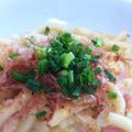 tsunakkuma's cooksnap of when they made カルボうどん（和風カルボナーラ）.