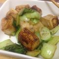 しょうゆスープ's cooksnap of when they made 青梗菜と餅のバター醤油炒め.