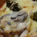 amanusa's cooksnap of when they made 西京白みそ風味の牡蠣グラタン：レオン亭.