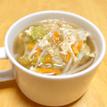 ドルフィンサーモン's cooksnap of when they made もやしと卵の中華風スープ.