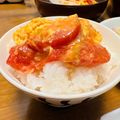 ぐにゅまる's cooksnap of when they made トマトと玉子のピリ辛丼.
