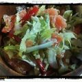 ゆっきろん's cooksnap of when they made mサーモンのわさびサラダ.