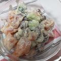マリア。's cooksnap of when they made 柿ときゅうりのサラダ.