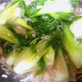 さっちょんチィ's cooksnap of when they made 青梗菜とホタテのコンソメ煮.