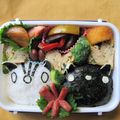 hirotofumi's cooksnap of when they made キャラ弁＊簡単ピムとポムのピム.