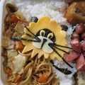 hirotofumi's cooksnap of when they made マミージュースのキャラ弁♪.