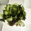 ちゃっく母's cooksnap of when they made ♪青梗菜とほうれん草のごま油いため♪.