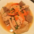 めぐみるく0927's cooksnap of when they made 我が家のモツ煮こみ.