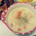 ちぃじゅんぎ's cooksnap of when they made シーフードミックス簡単偽クラムチャウダー.