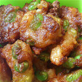 ☆藤茶☆'s cooksnap of when they made エビと枝豆のふわふわ揚げ.