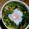 単！！'s cooksnap of when they made ヘルシー！ほうれん草と卵のココット.