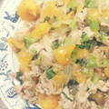 ゆんしく's cooksnap of when they made 柿と塩麹豚の炒め物.